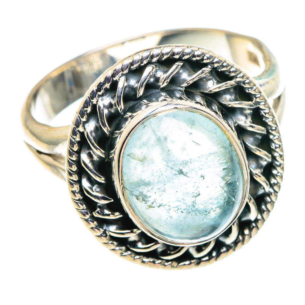 Aquamarine Rings handcrafted by Ana Silver Co - RING92560