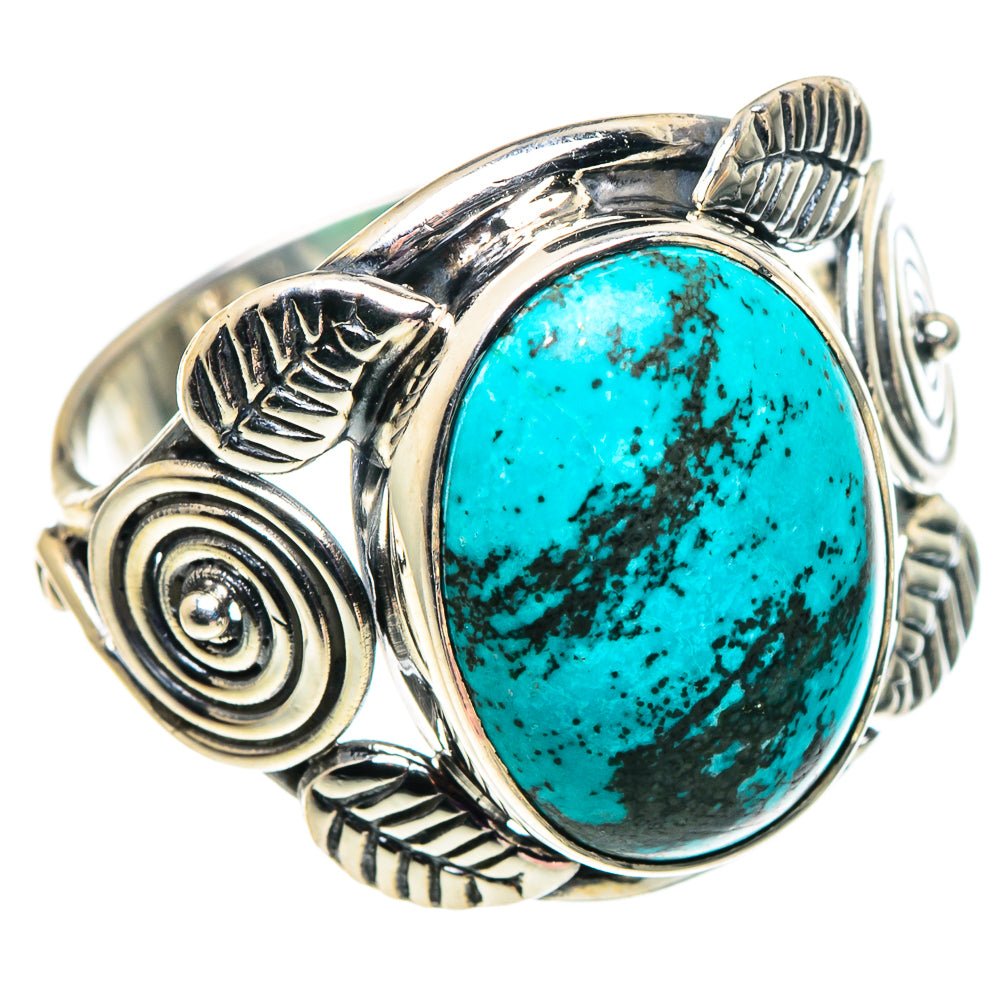 Chrysocolla Rings handcrafted by Ana Silver Co - RING92561