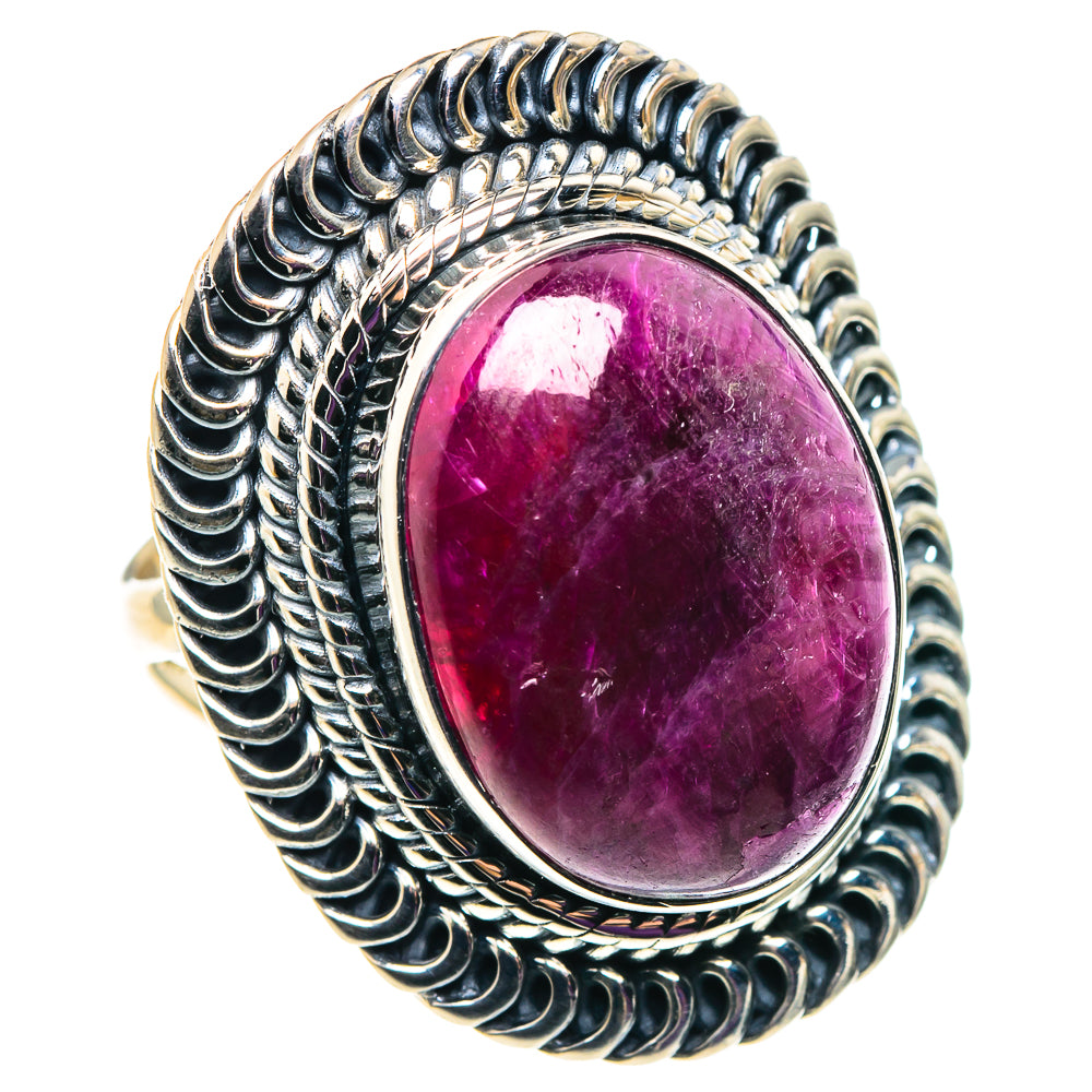 Ruby Fuchsite Rings handcrafted by Ana Silver Co - RING92681