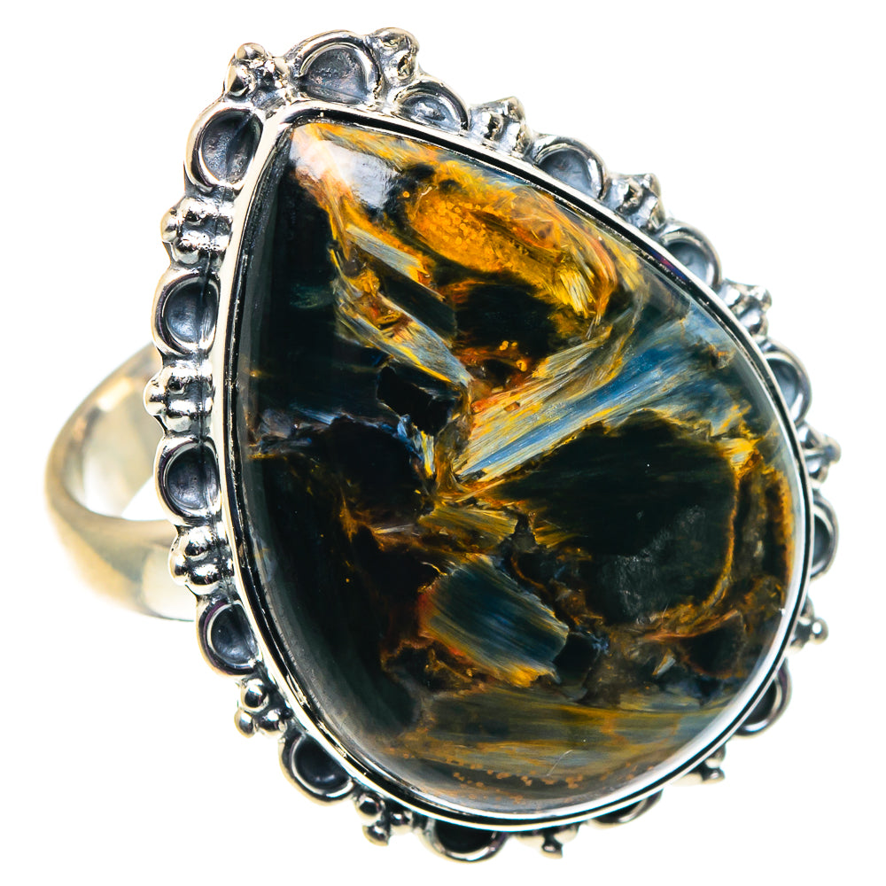 Pietersite Rings handcrafted by Ana Silver Co - RING92714