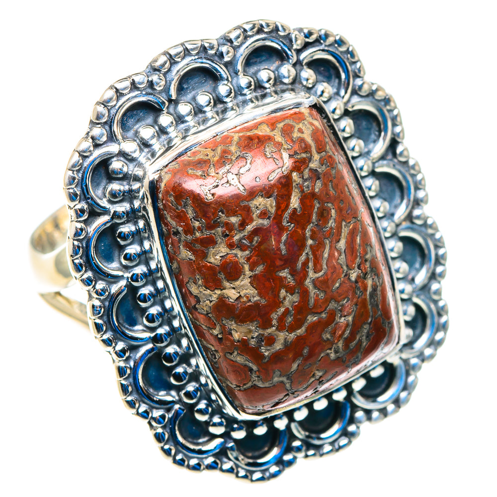 Dinosaur Bone Rings handcrafted by Ana Silver Co - RING92752 - Photo 2