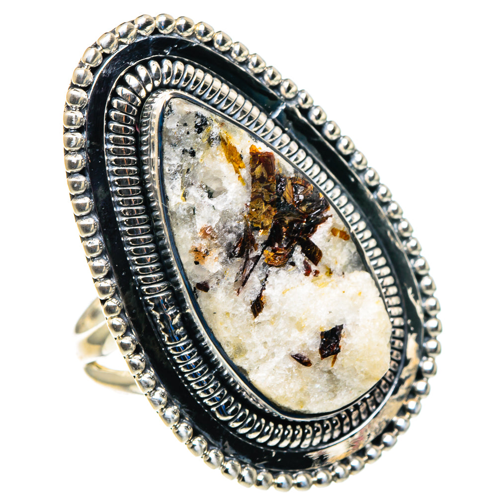 Astrophyllite Rings handcrafted by Ana Silver Co - RING92932 - Photo 2