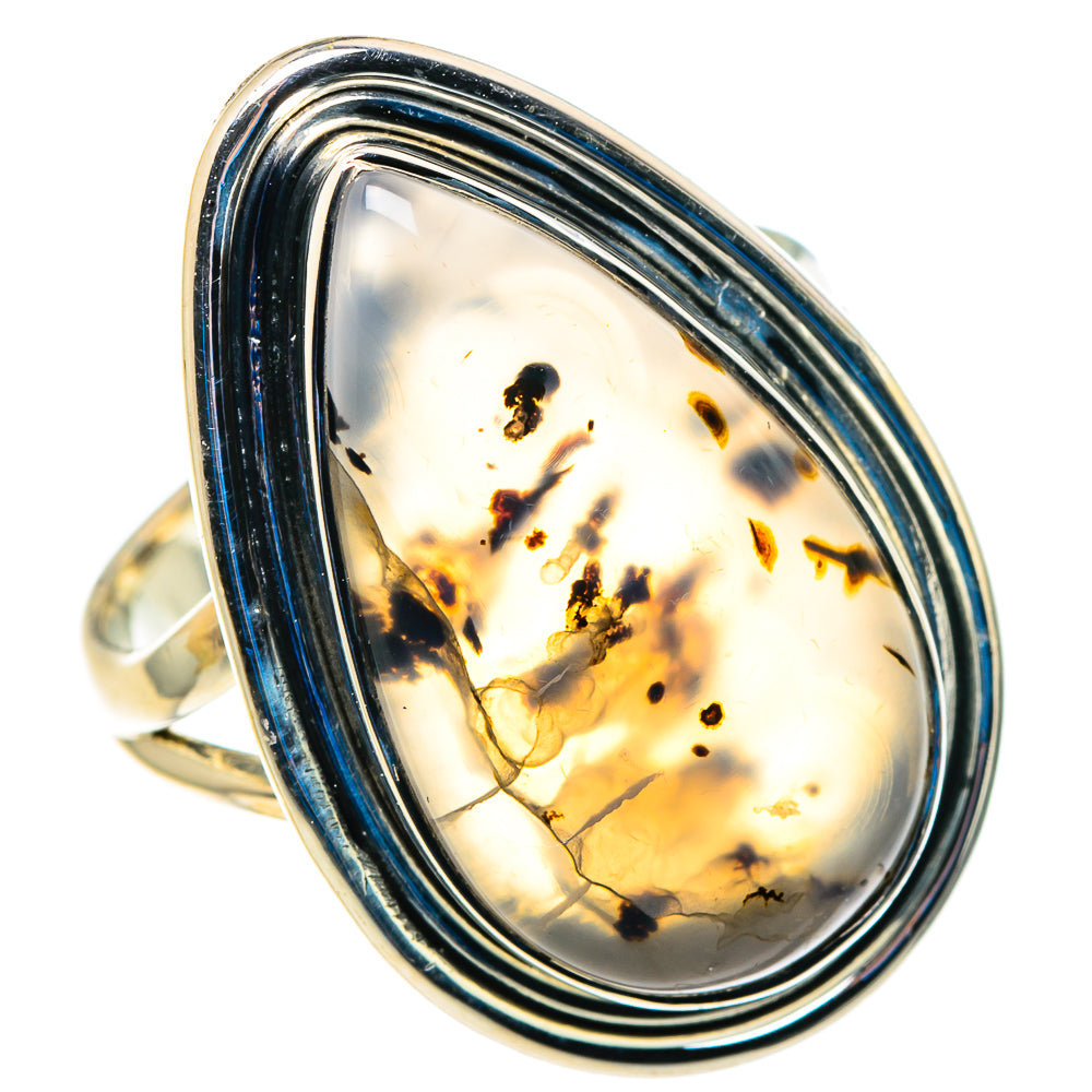 Montana Agate Rings handcrafted by Ana Silver Co - RING92943