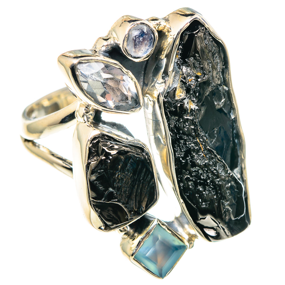 Shungite Rings handcrafted by Ana Silver Co - RING93079