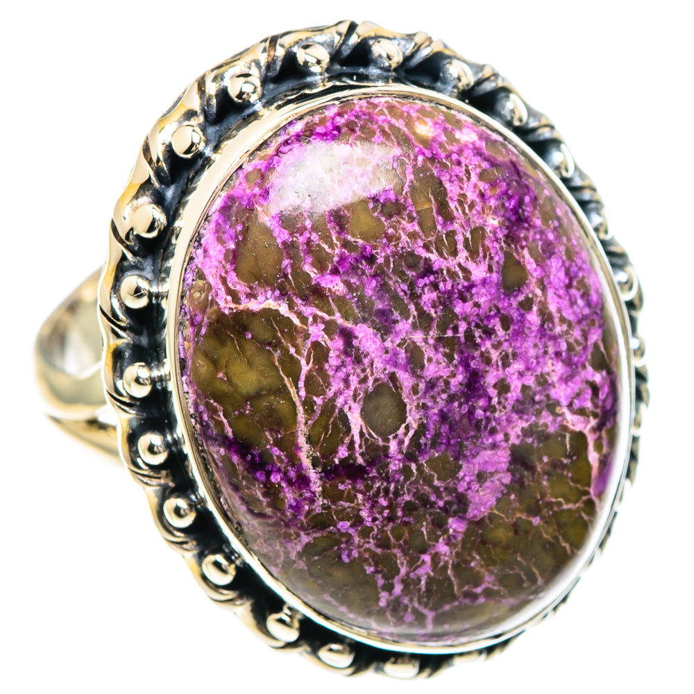 Stichtite Rings handcrafted by Ana Silver Co - RING93190 - Photo 2
