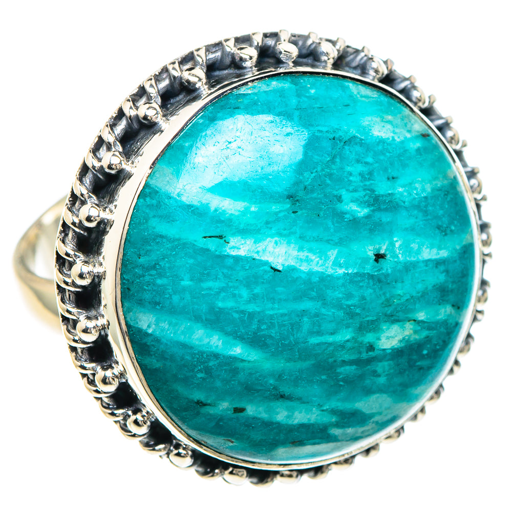 Amazonite Rings handcrafted by Ana Silver Co - RING93210