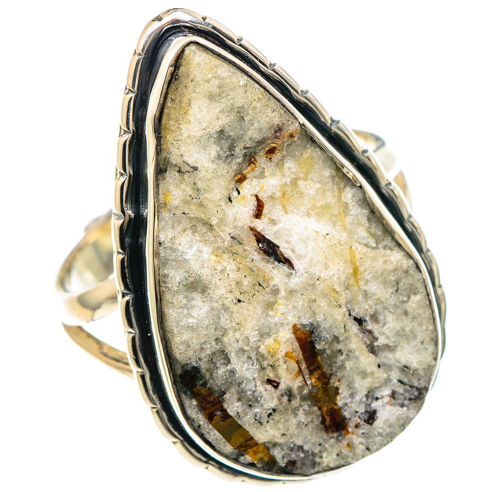 Astrophyllite Rings handcrafted by Ana Silver Co - RING93250 - Photo 2