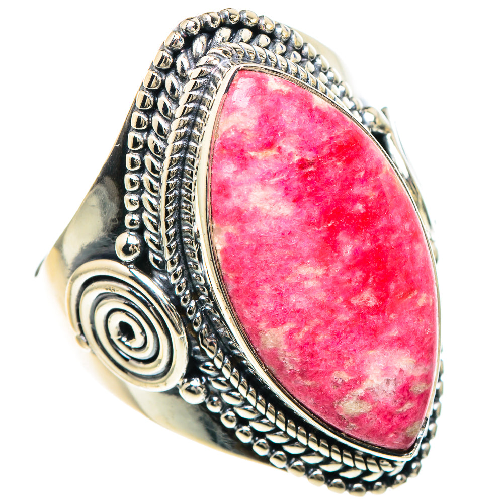 Thulite Rings handcrafted by Ana Silver Co - RING93276