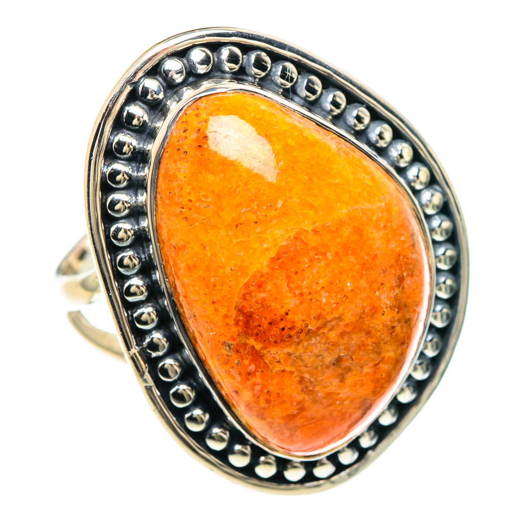 Sponge Coral Rings handcrafted by Ana Silver Co - RING93295