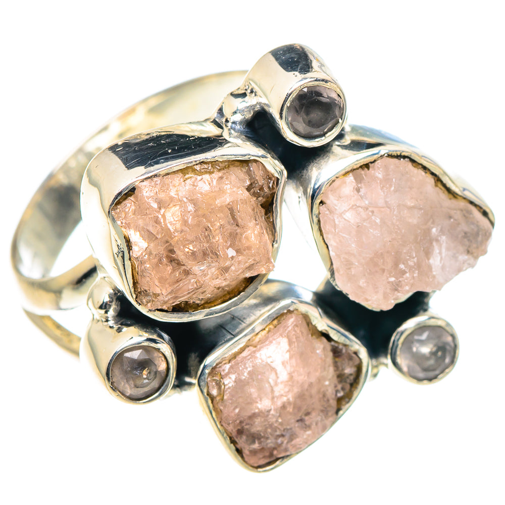 Rose Quartz Rings handcrafted by Ana Silver Co - RING93352 - Photo 2