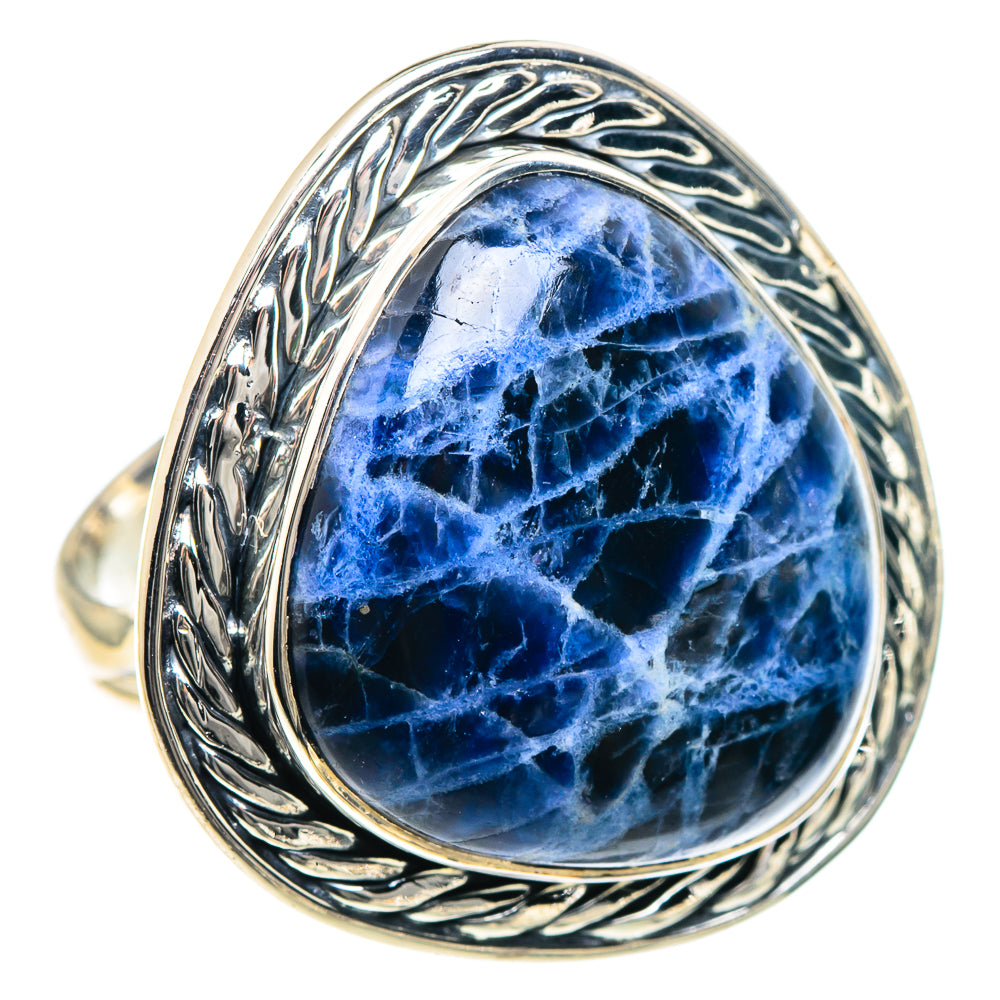 Sodalite Rings handcrafted by Ana Silver Co - RING93439