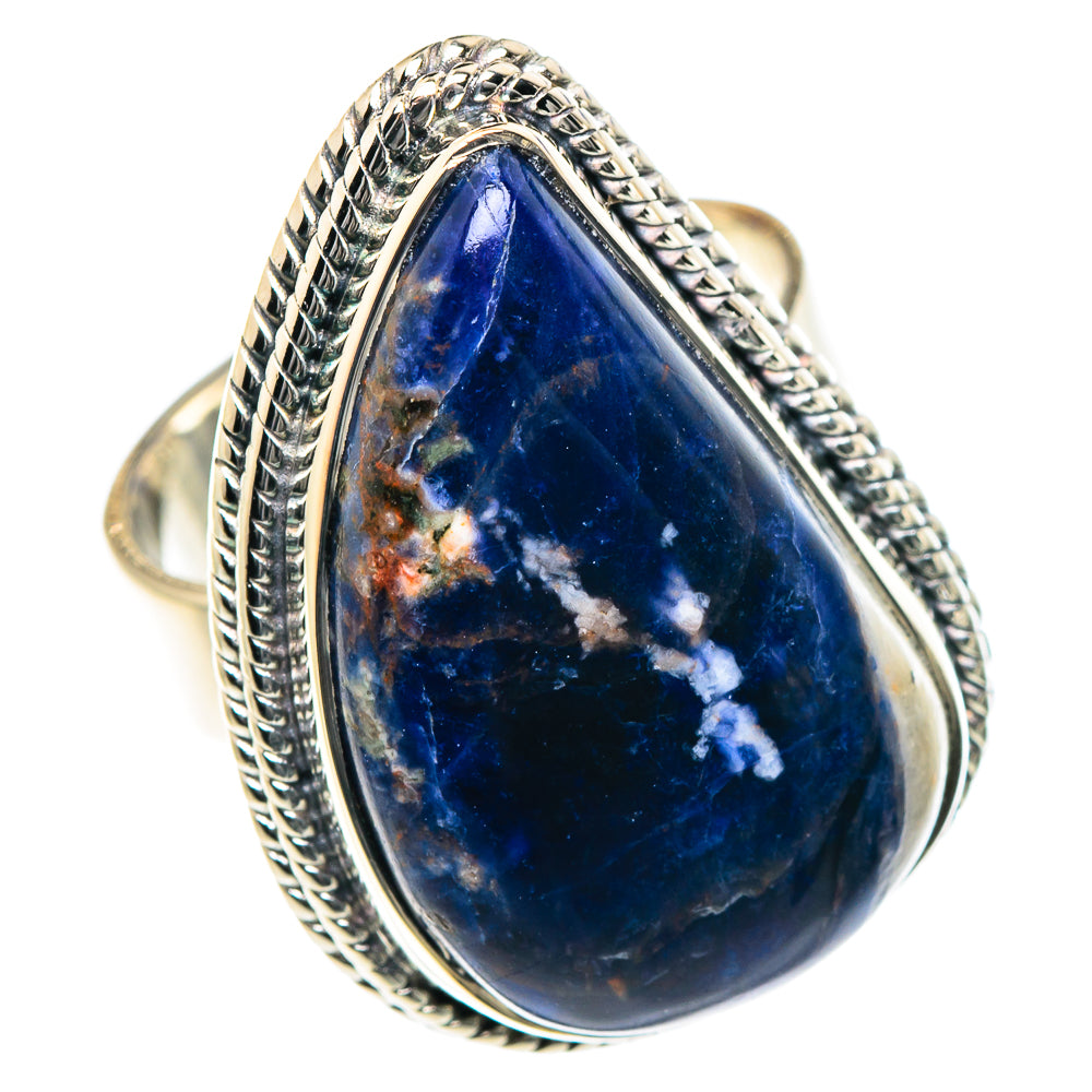 Sodalite Rings handcrafted by Ana Silver Co - RING93516