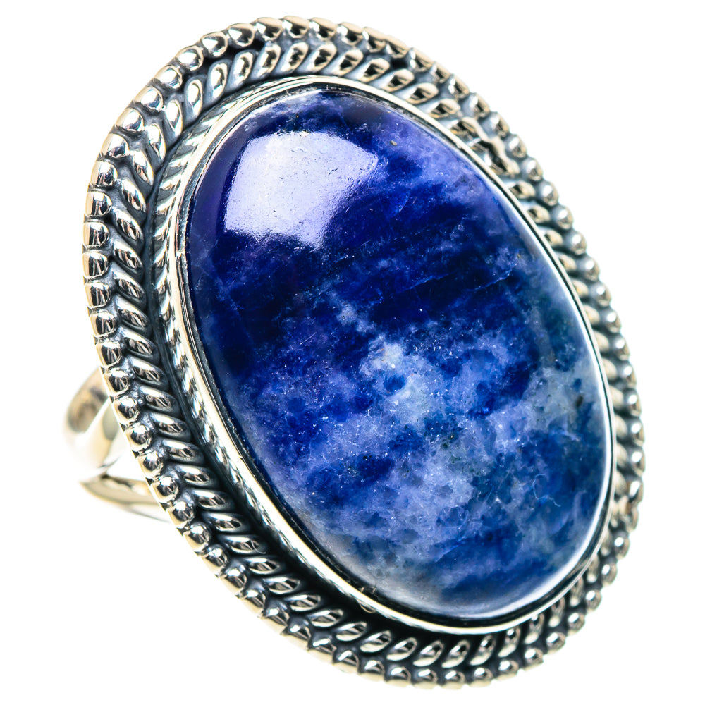 Sodalite Rings handcrafted by Ana Silver Co - RING93563