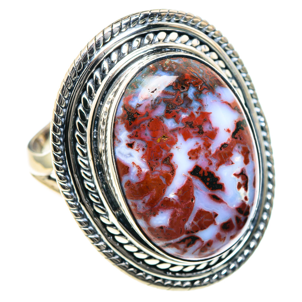 Ocean Jasper Rings handcrafted by Ana Silver Co - RING93577