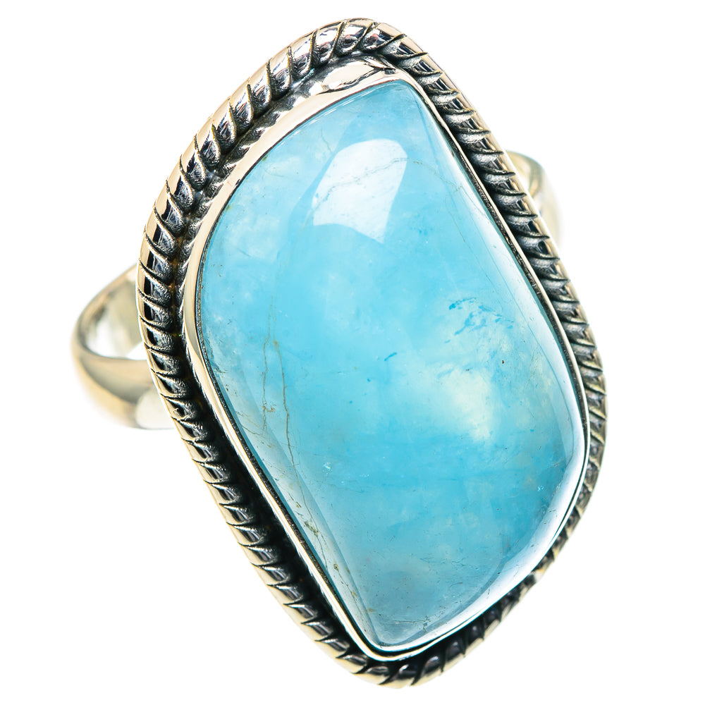 Aquamarine Rings handcrafted by Ana Silver Co - RING93594
