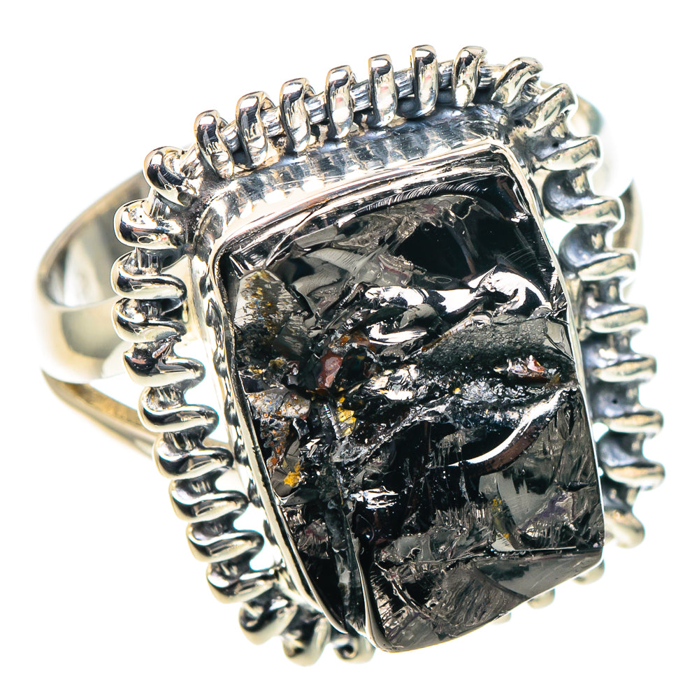 Shungite Rings handcrafted by Ana Silver Co - RING93679
