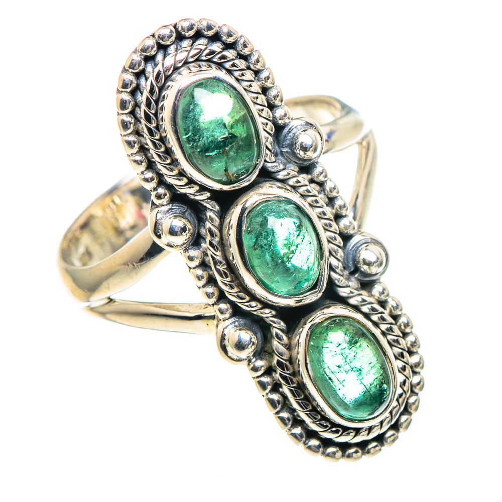 Green Aventurine Rings handcrafted by Ana Silver Co - RING93767