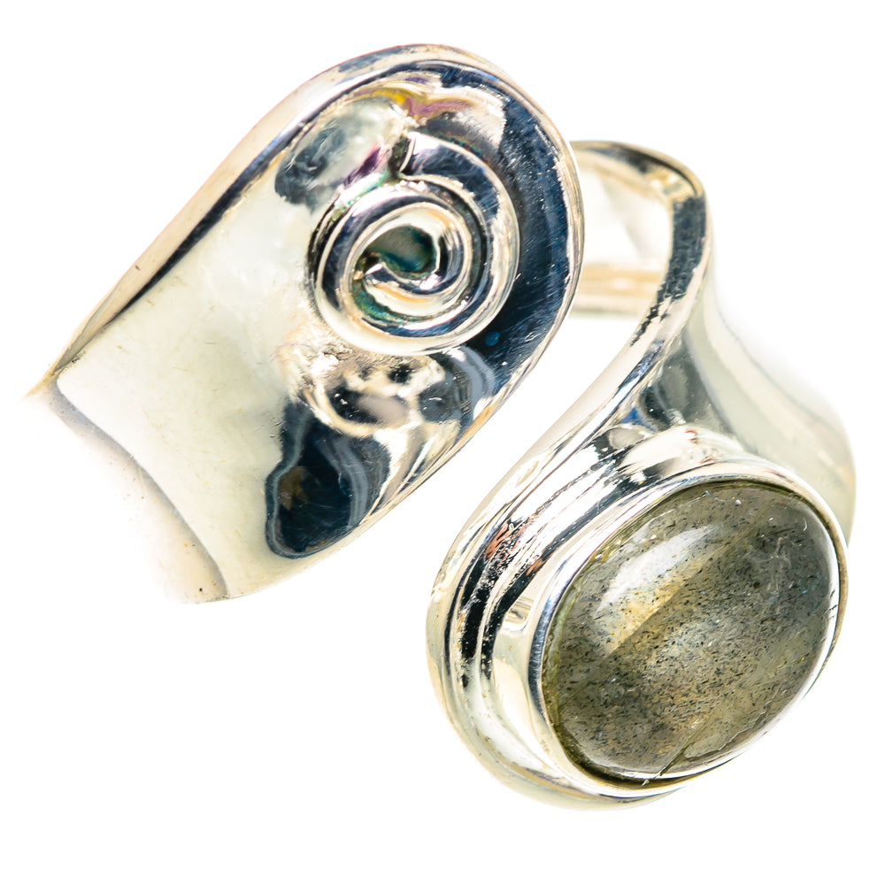 Labradorite Rings handcrafted by Ana Silver Co - RING93806