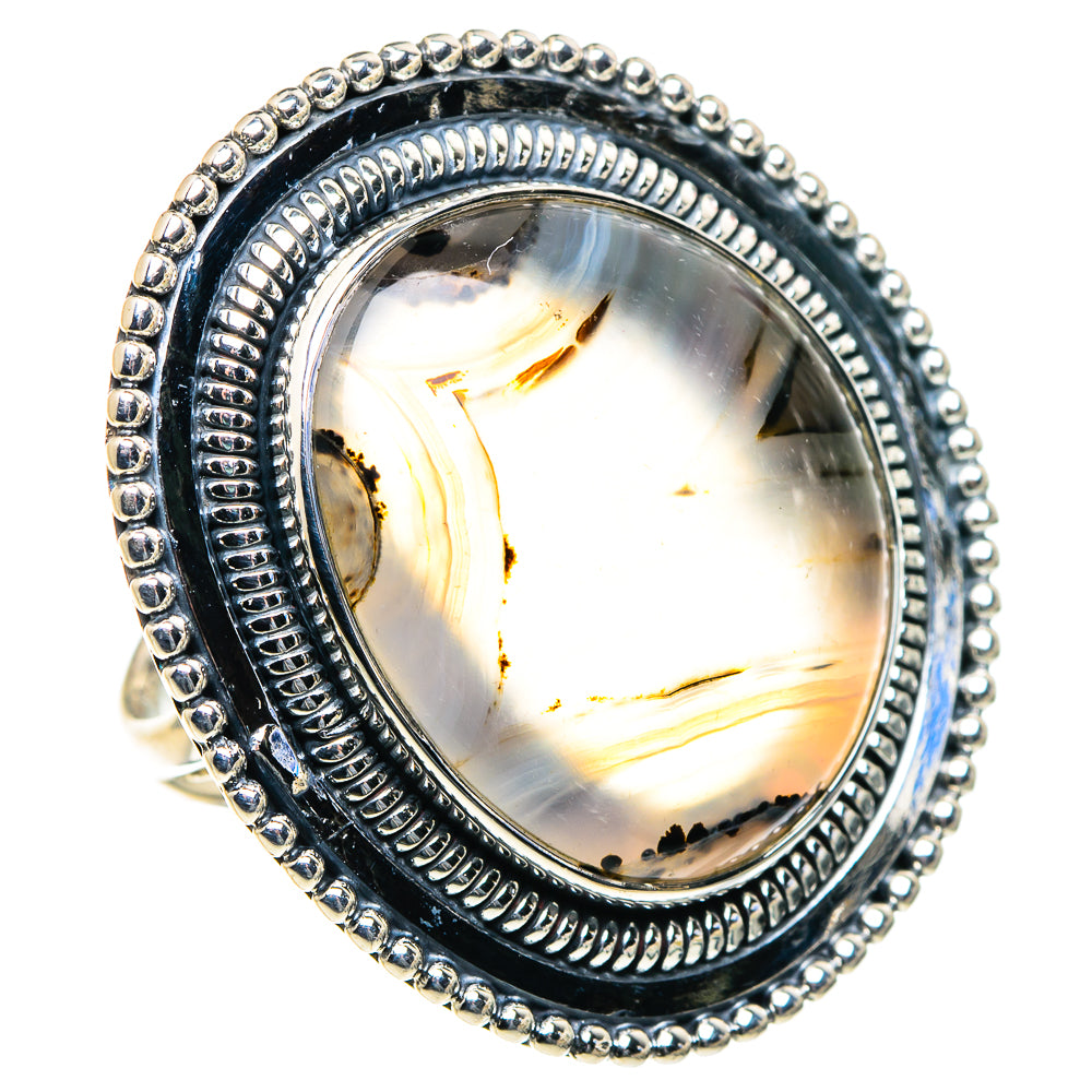 Montana Agate Rings handcrafted by Ana Silver Co - RING93824