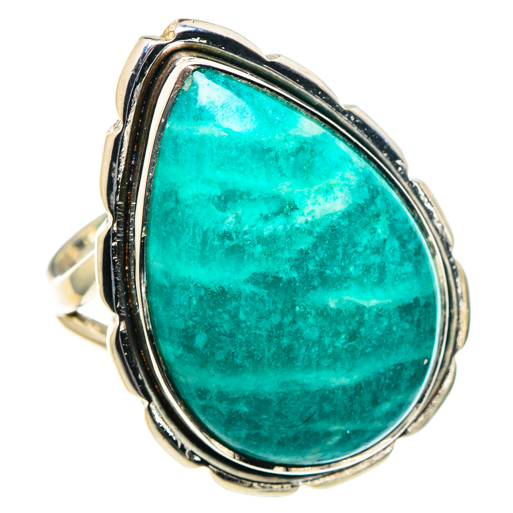 Amazonite Rings handcrafted by Ana Silver Co - RING93843