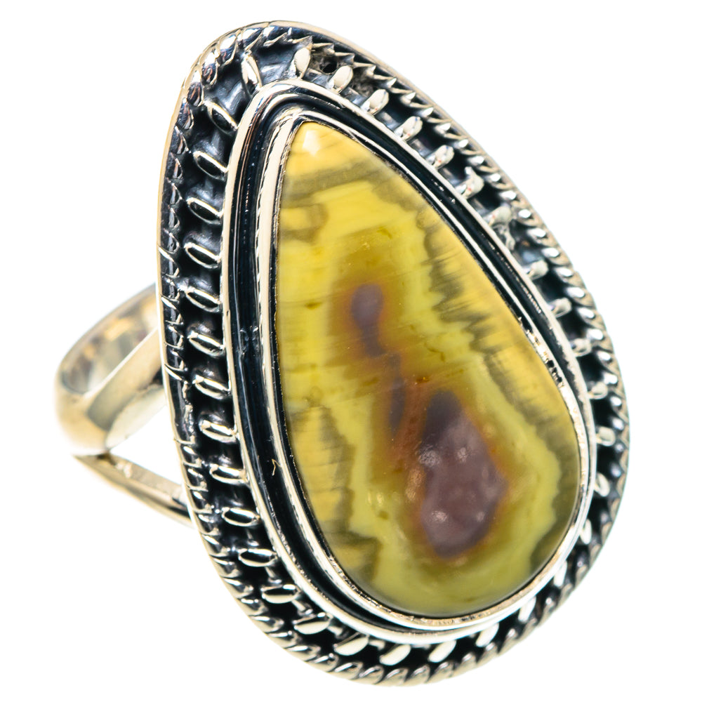 Willow Creek Jasper Rings handcrafted by Ana Silver Co - RING93844