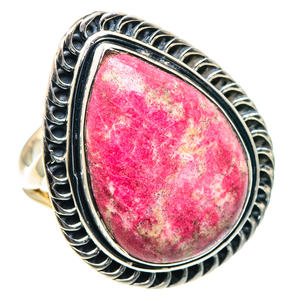 Thulite Rings handcrafted by Ana Silver Co - RING93893