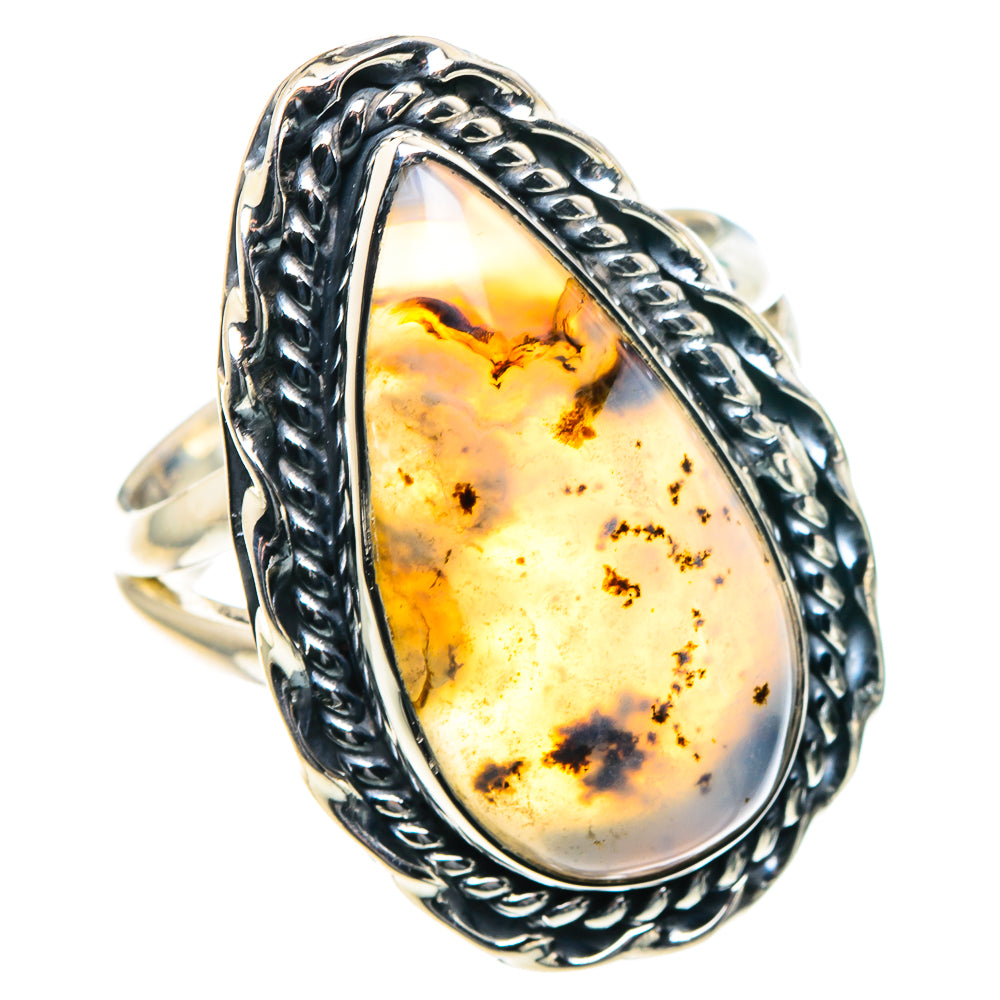 Montana Agate Rings handcrafted by Ana Silver Co - RING93900 - Photo 2