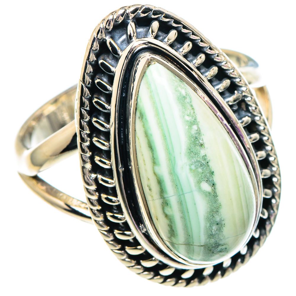 Ocean Jasper Rings handcrafted by Ana Silver Co - RING94070 - Photo 2
