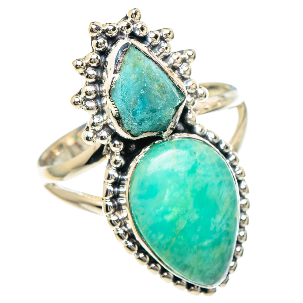 Amazonite Rings handcrafted by Ana Silver Co - RING94091