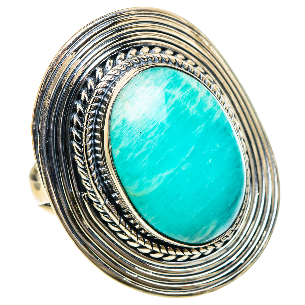 Amazonite Rings handcrafted by Ana Silver Co - RING94119