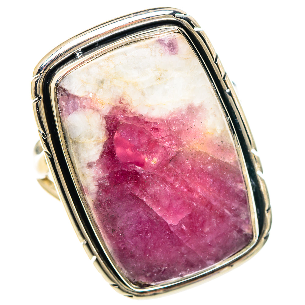 Ruby Fuchsite Rings handcrafted by Ana Silver Co - RING94133