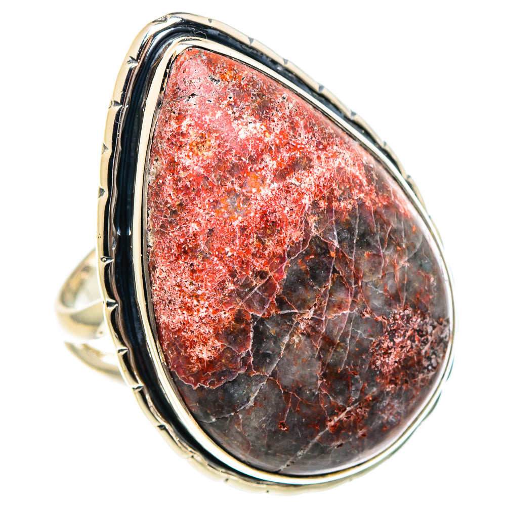 Wild Horse Jasper Rings handcrafted by Ana Silver Co - RING94446 - Photo 2
