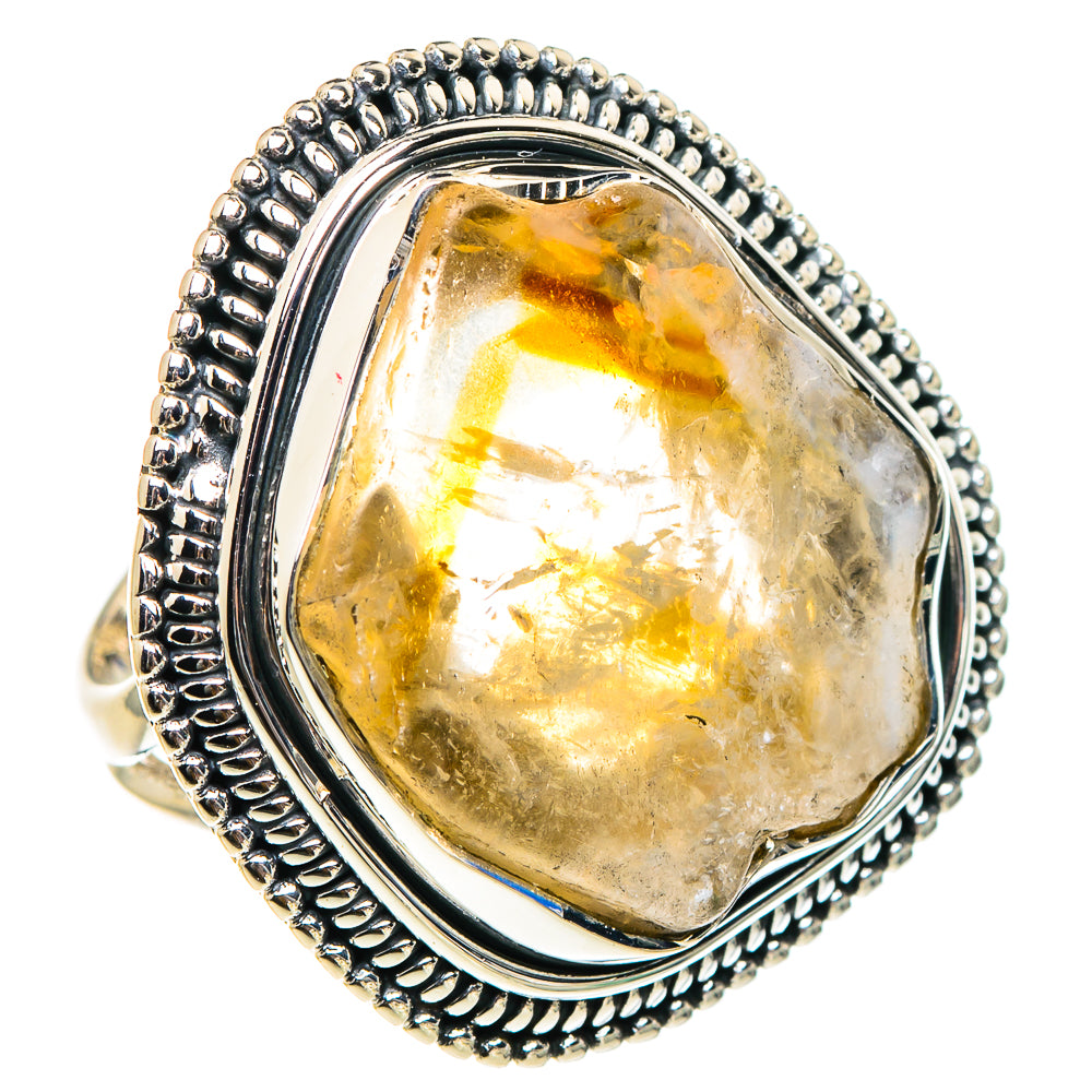 Citrine Rings handcrafted by Ana Silver Co - RING94479