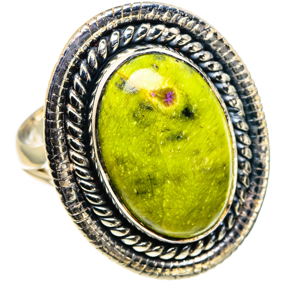 Atlantisite Rings handcrafted by Ana Silver Co - RING94577 - Photo 2
