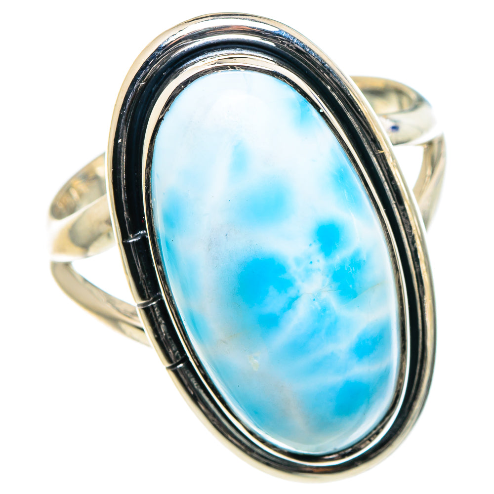 Larimar Rings handcrafted by Ana Silver Co - RING94621