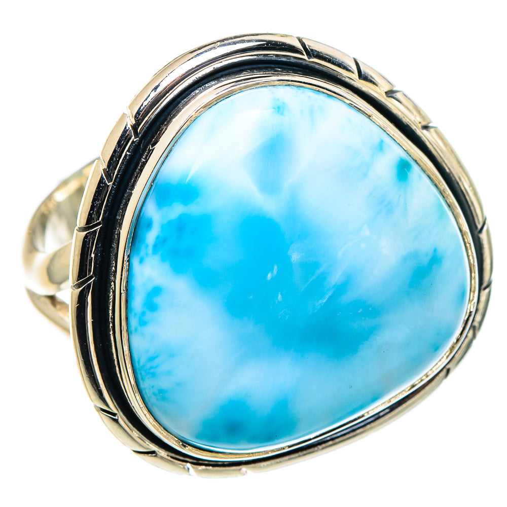 Larimar Rings handcrafted by Ana Silver Co - RING94707