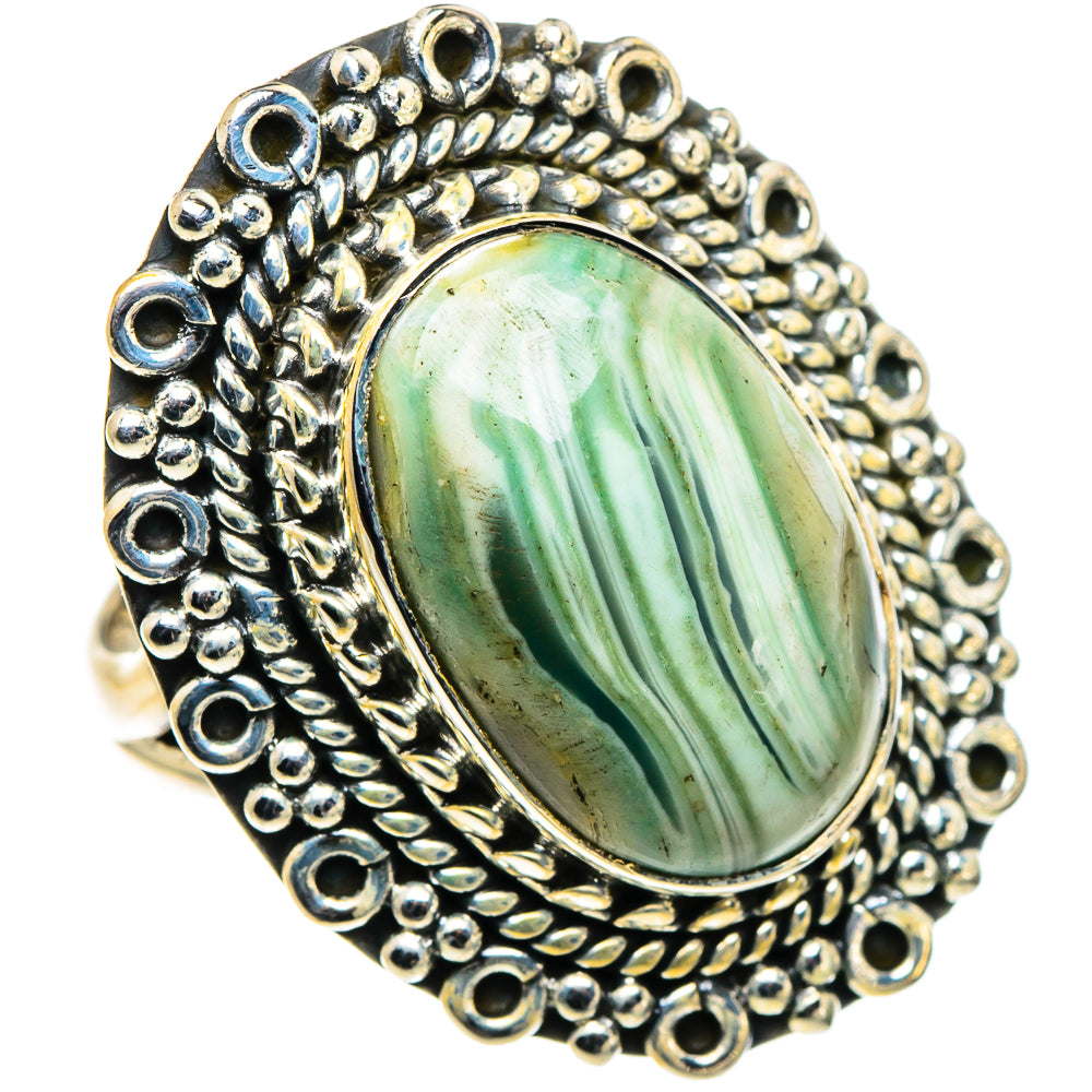 Ocean Jasper Rings handcrafted by Ana Silver Co - RING94719 - Photo 2