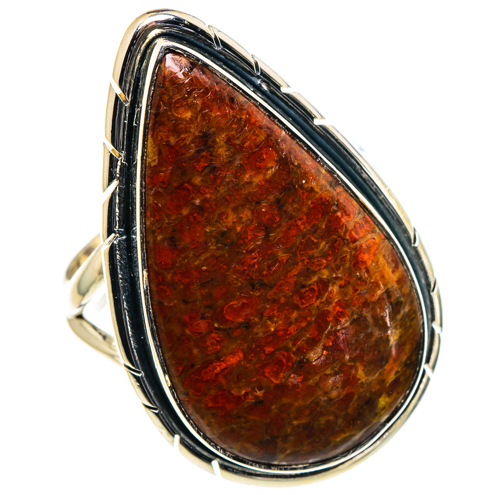 Dinosaur Bone Rings handcrafted by Ana Silver Co - RING94731