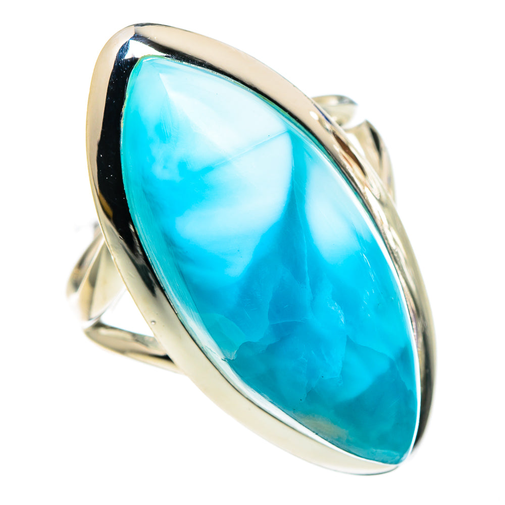 Larimar Rings handcrafted by Ana Silver Co - RING94821