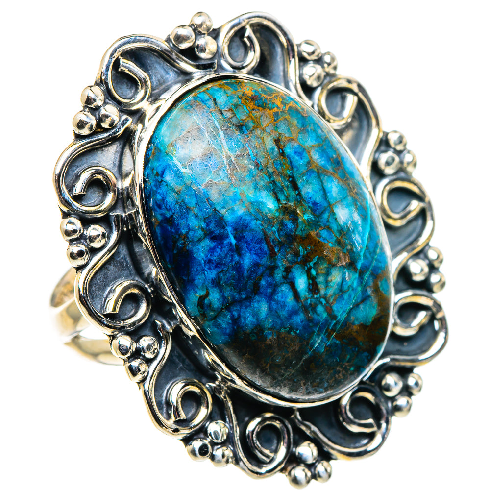 Shattuckite Rings handcrafted by Ana Silver Co - RING94823