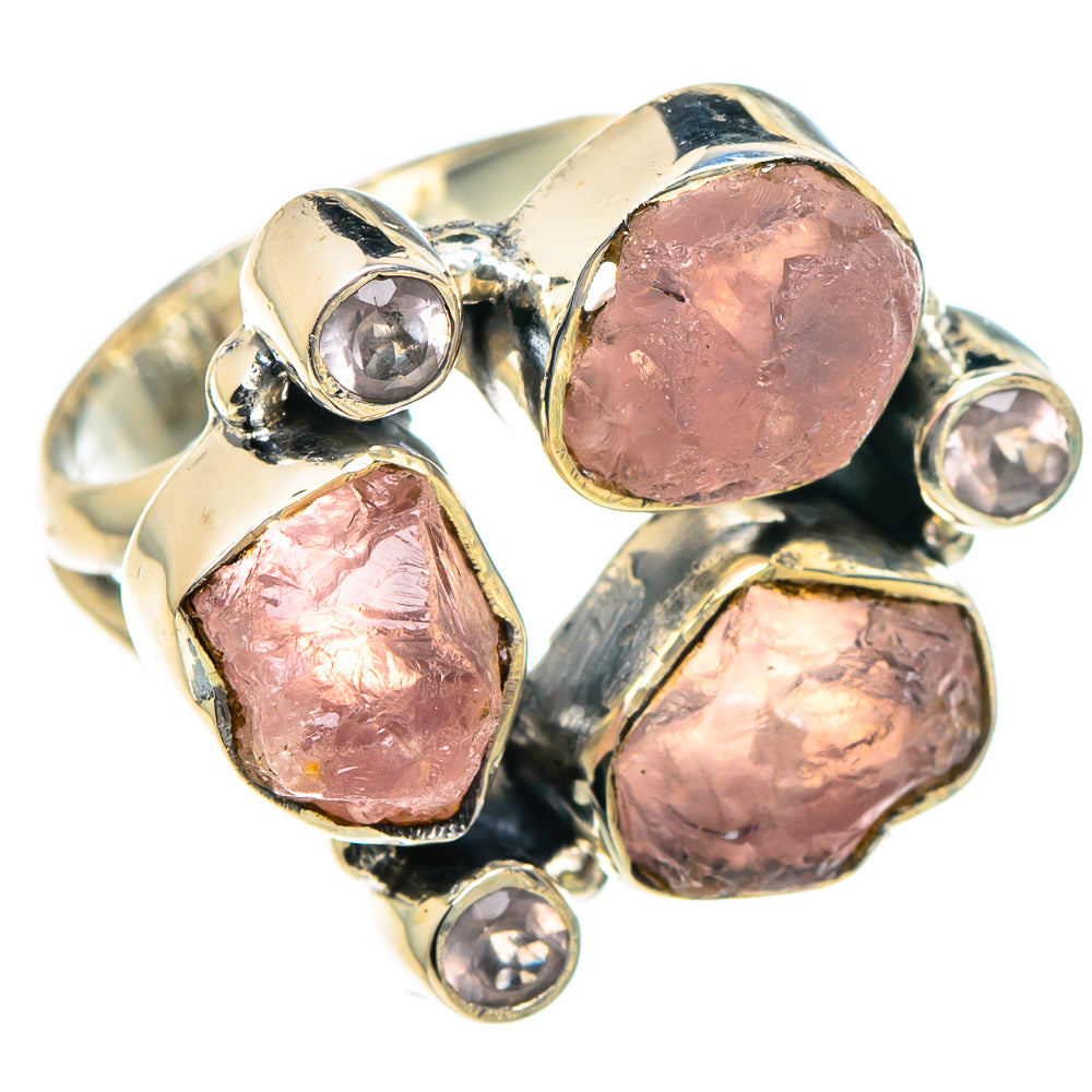 Rose Quartz Rings handcrafted by Ana Silver Co - RING94929