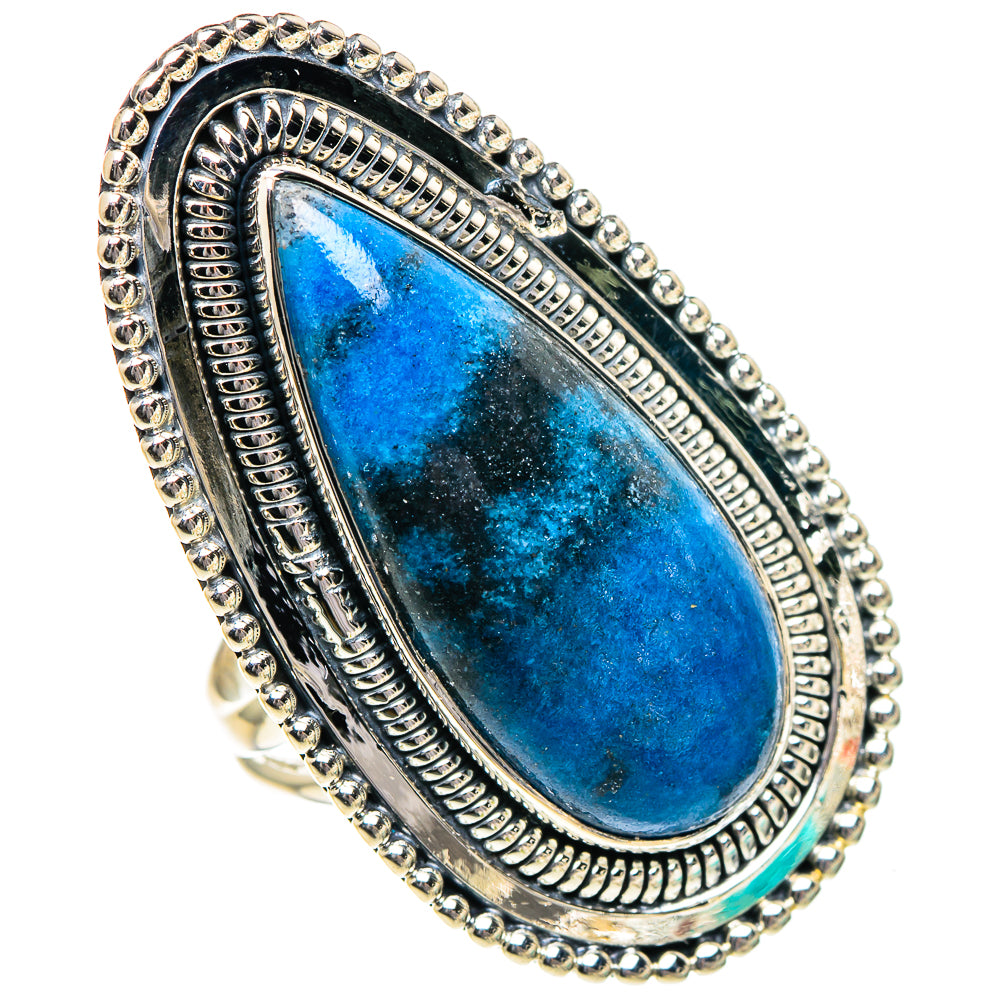 Chrysocolla Rings handcrafted by Ana Silver Co - RING95028
