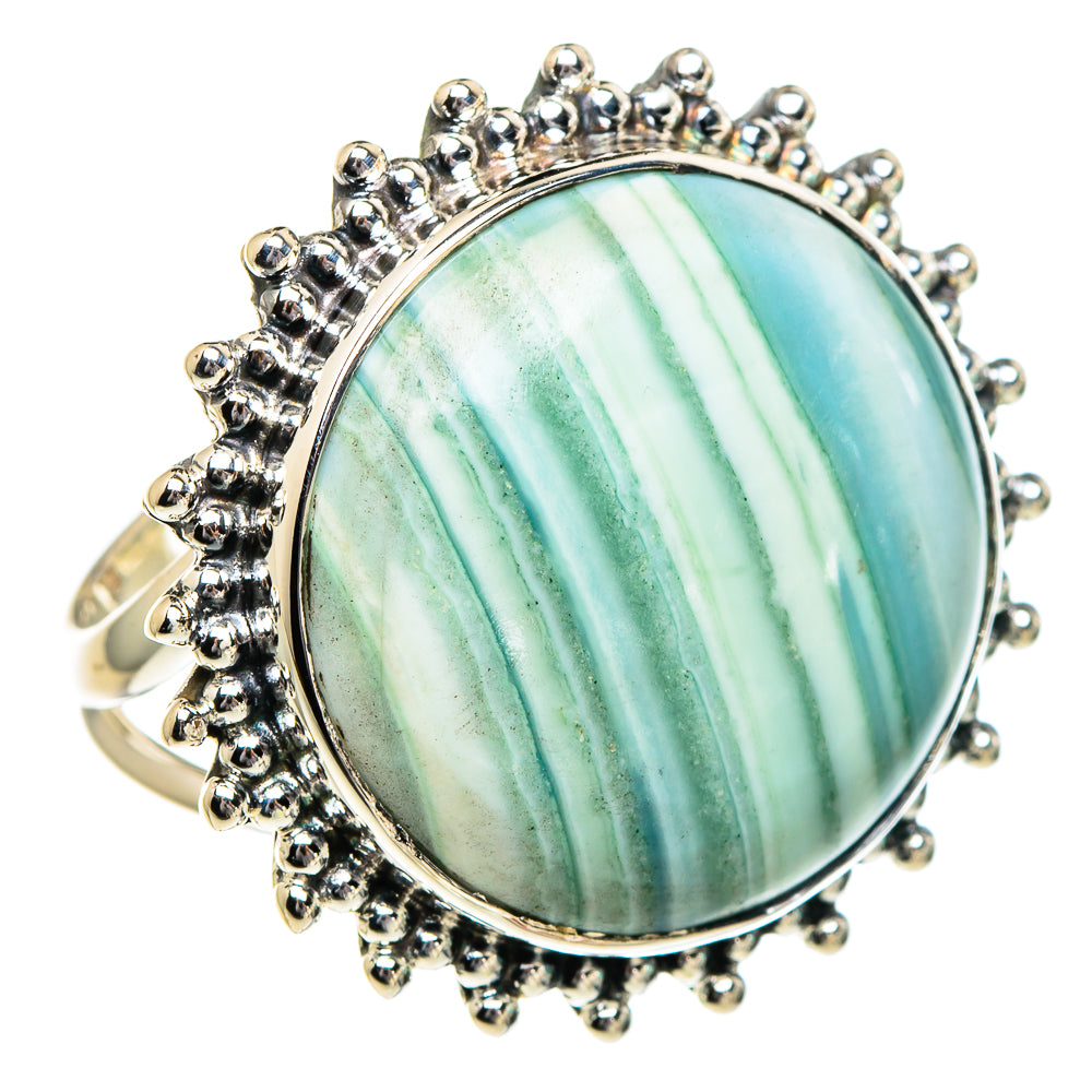 Ocean Jasper Rings handcrafted by Ana Silver Co - RING95085