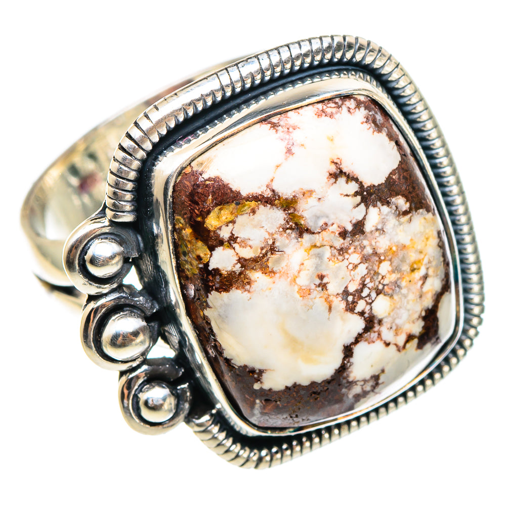 Wild Horse Jasper Rings handcrafted by Ana Silver Co - RING95191