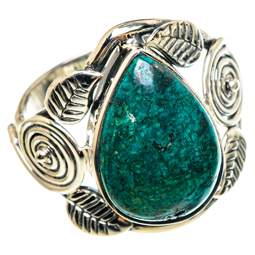Tibetan Turquoise Rings handcrafted by Ana Silver Co - RING95277