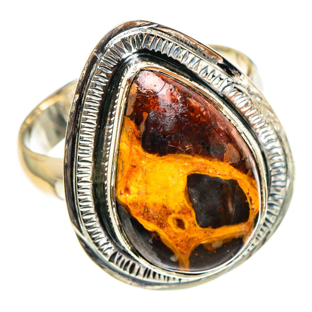 Bauxite Rings handcrafted by Ana Silver Co - RING95311 - Photo 2
