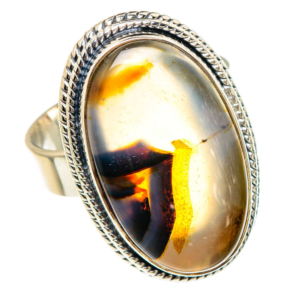 Montana Agate Rings handcrafted by Ana Silver Co - RING95316