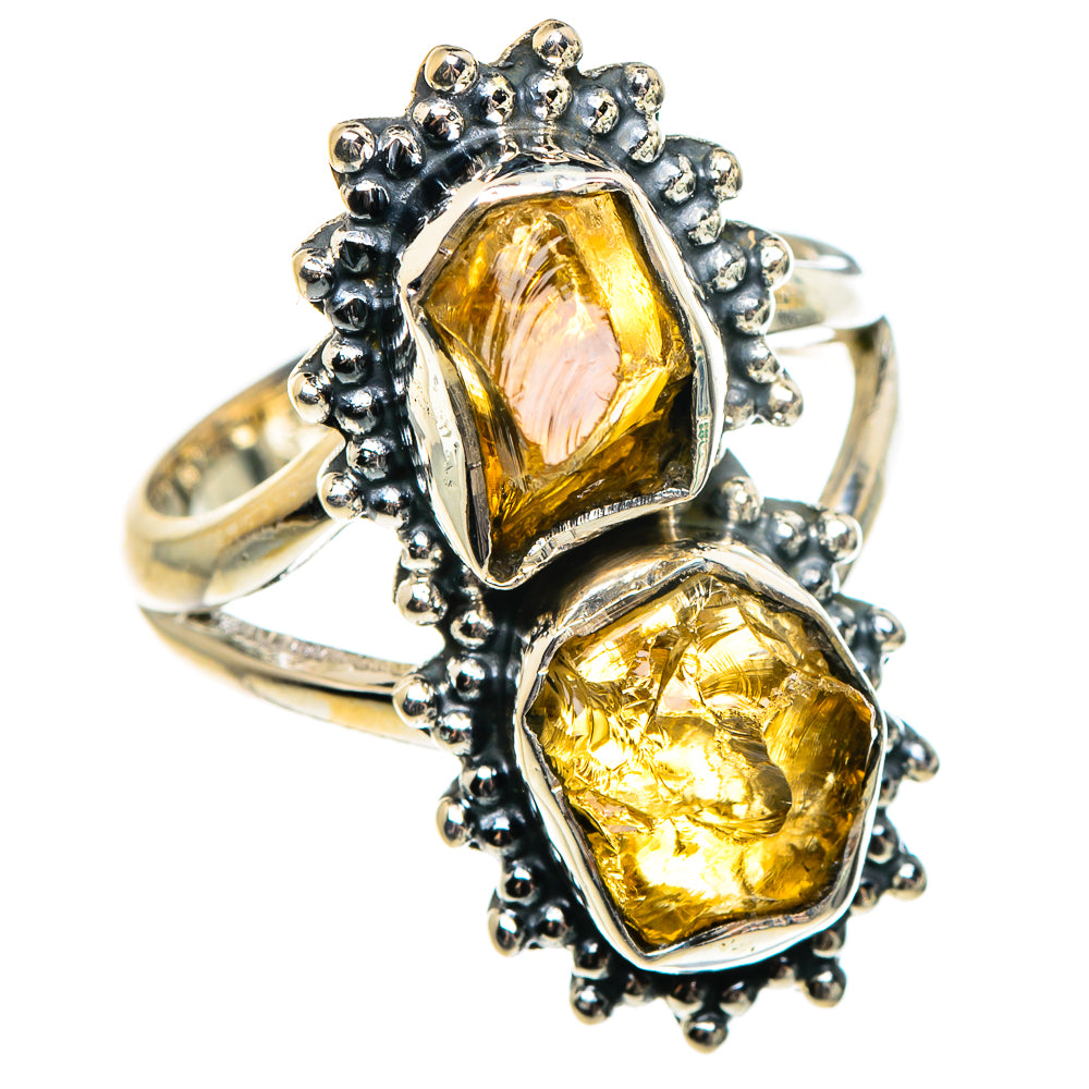 Citrine Rings handcrafted by Ana Silver Co - RING95566