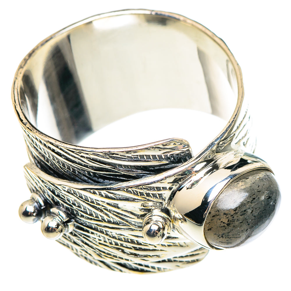 Labradorite Rings handcrafted by Ana Silver Co - RING95580