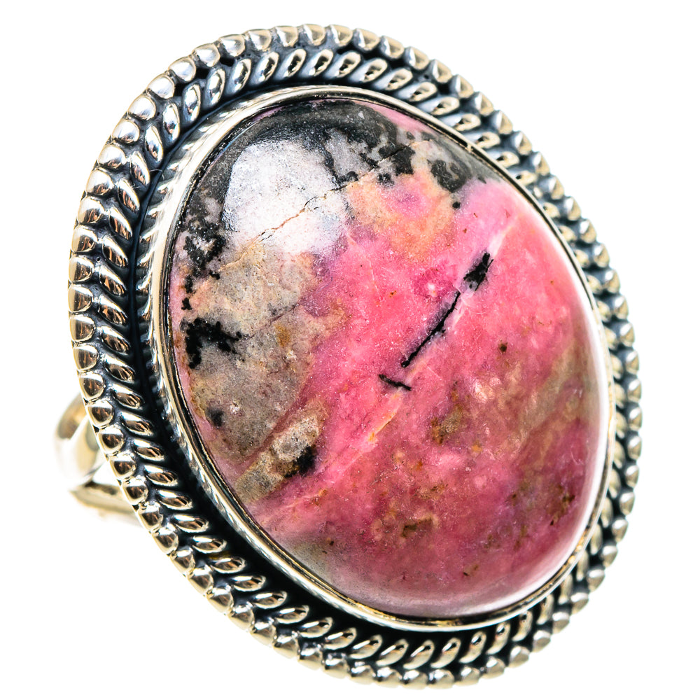 Rhodonite Rings handcrafted by Ana Silver Co - RING95719